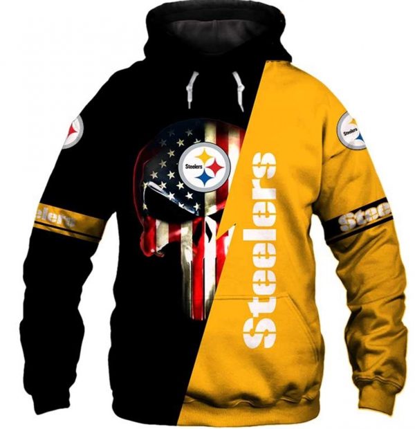 Team2BPittsburgh2BSteelers2BFootball2B3d2BHoodie2BSkull Classic2BT Shirt Sweetdreamfly2BC490EN pLfVE 600x620 1