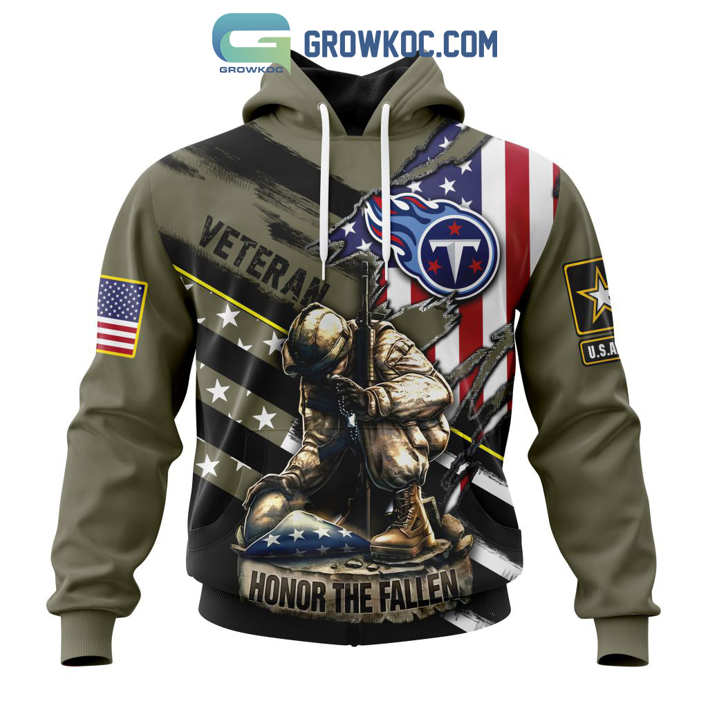 Tennessee Titans NFL Veterans Honor The Fallen Personalized Hoodie T Shirt2B1 U1mtS