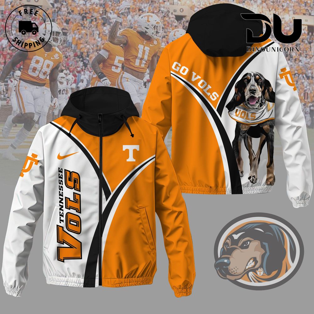 Tennessee Volunteers Football NCAA Windbreaker Jacket 1