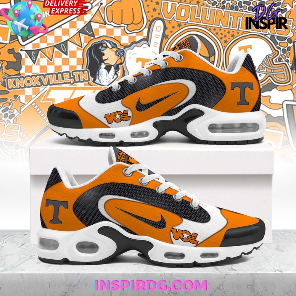 Tennessee Volunteers Football Nike Air Max Plus Shoes 1