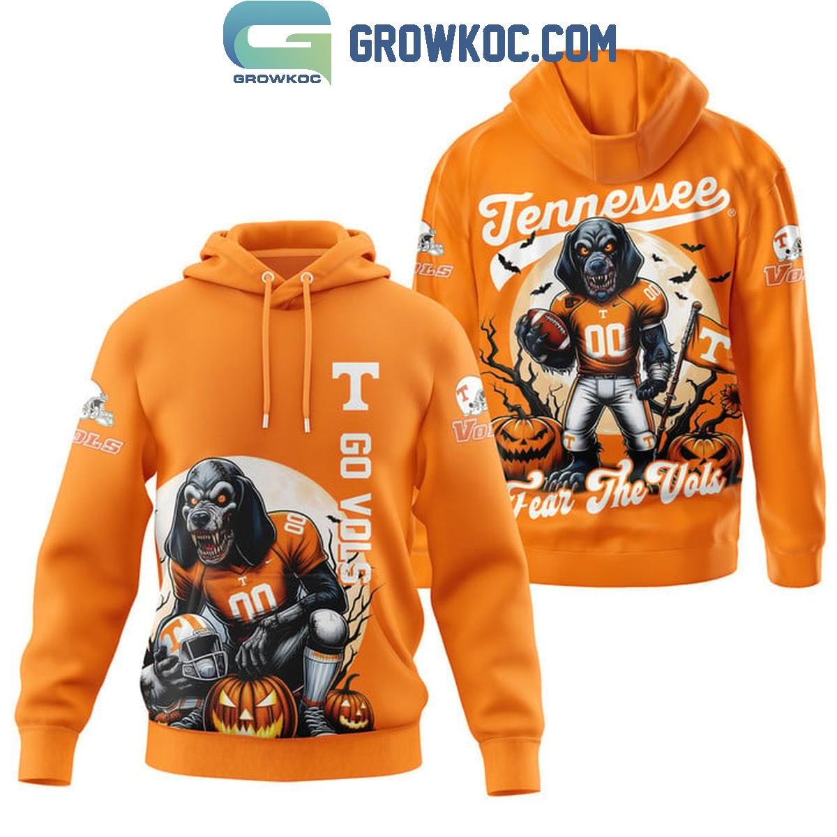 Tennessee Volunteers Spooky Fear The Vols Go Vols Hoodie T Shirt 1 6wy0Z