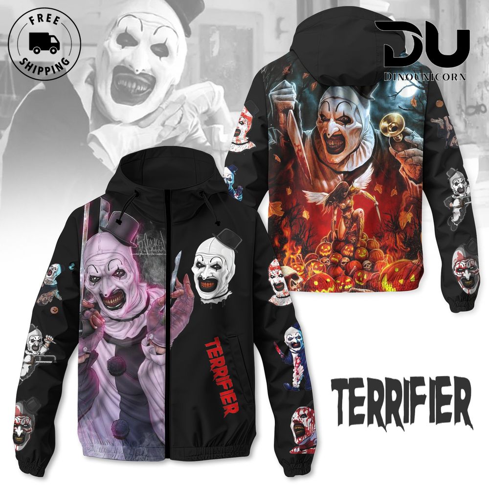 Terrifier Windbreaker Jacket 1