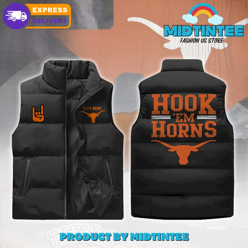Texas Longhorns Hook Em Horns Cotton Vest1