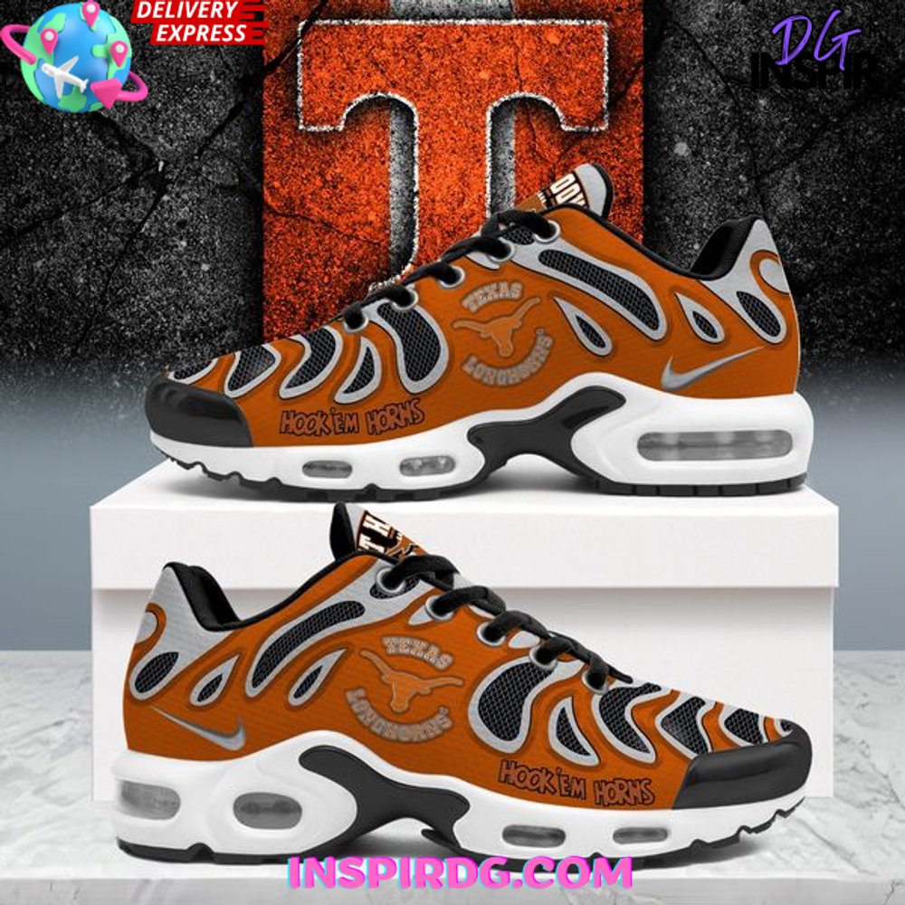 Texas Longhorns Hook Em Horns Nike Air Max Plus Shoes 1