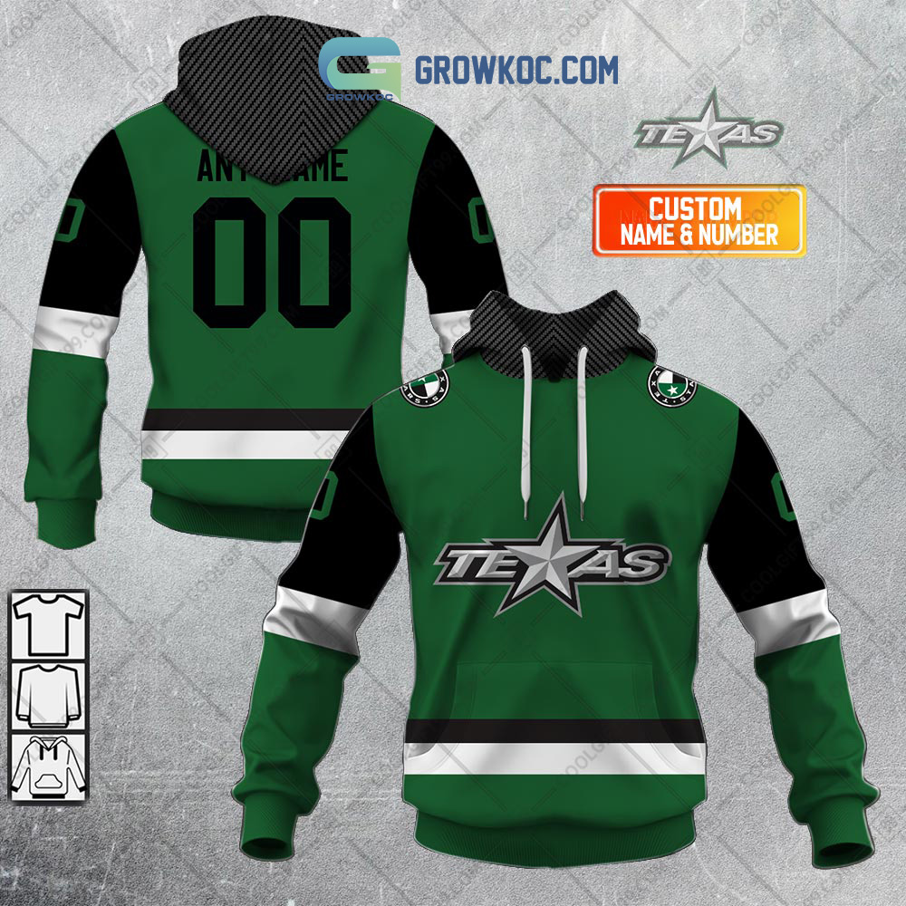 Texas Stars Color Fan Personalized Hoodie Shirts2B1 6b4ml