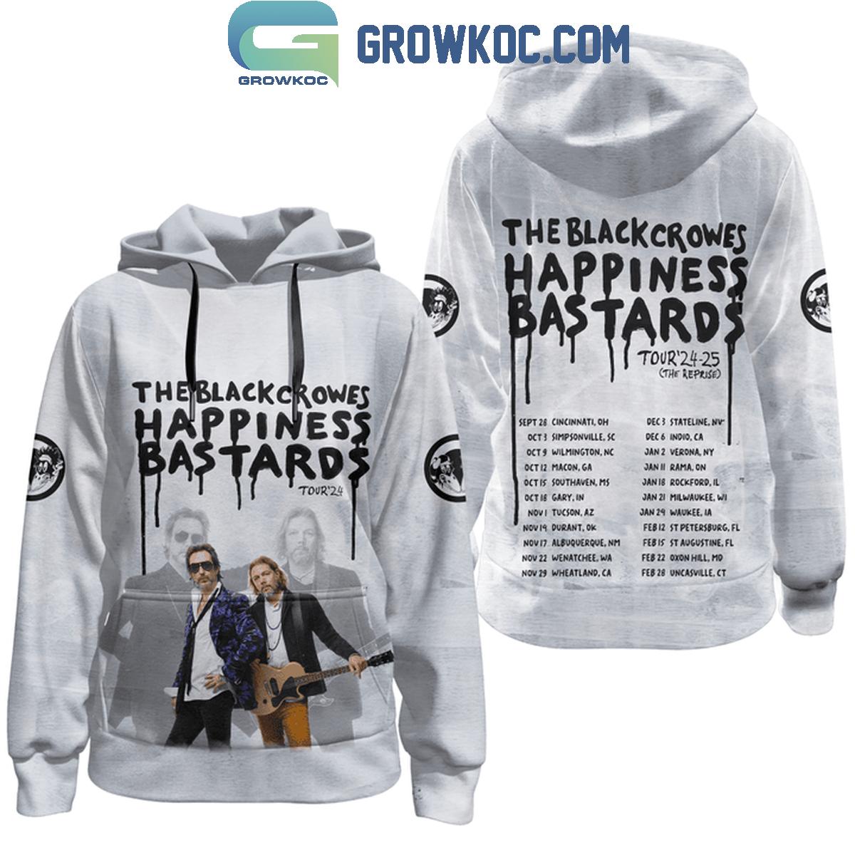 The Black Crowes Happiness Bastards Tour 2024 2025 Hoodie T Shirt 1 slKjm