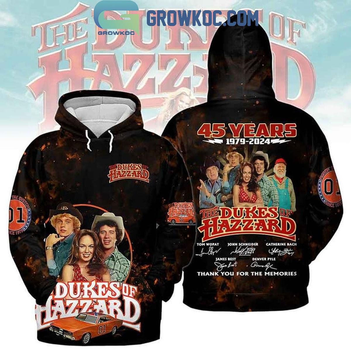 The Dukes Of Hazzard 45 Years Of The Memories From 1979 To 2024 Hoodie Shirt 1 twzXb