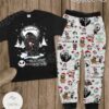 The Nightmare Before Christmas Black And White Pajamas Set