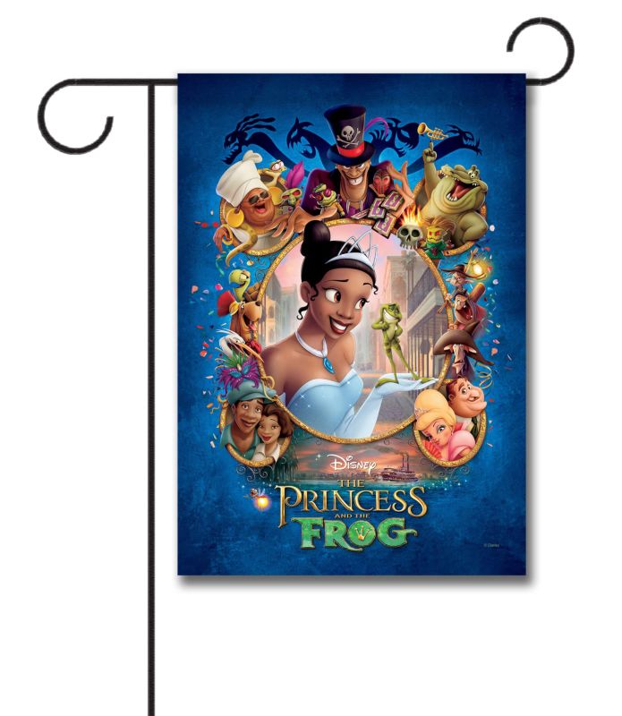 The Princess and the Frog Tiana Garden Disney Flag