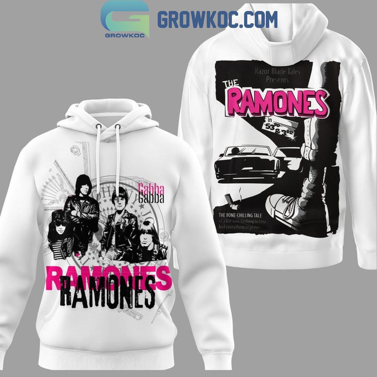 The Ramones The Bone Chilling Tale Hoodie T Shirt 1 bYJeL