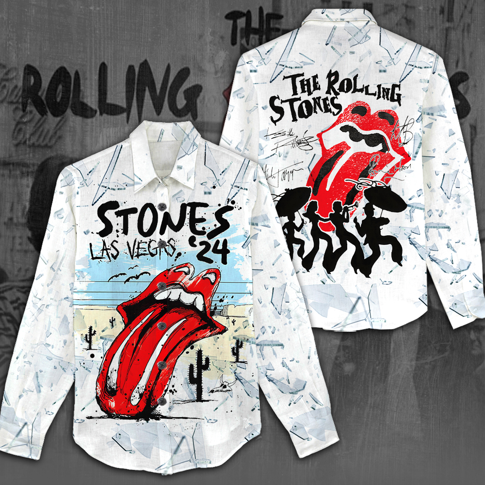 The Rolling Stones Linen Shirt HUANNM5072 Linh