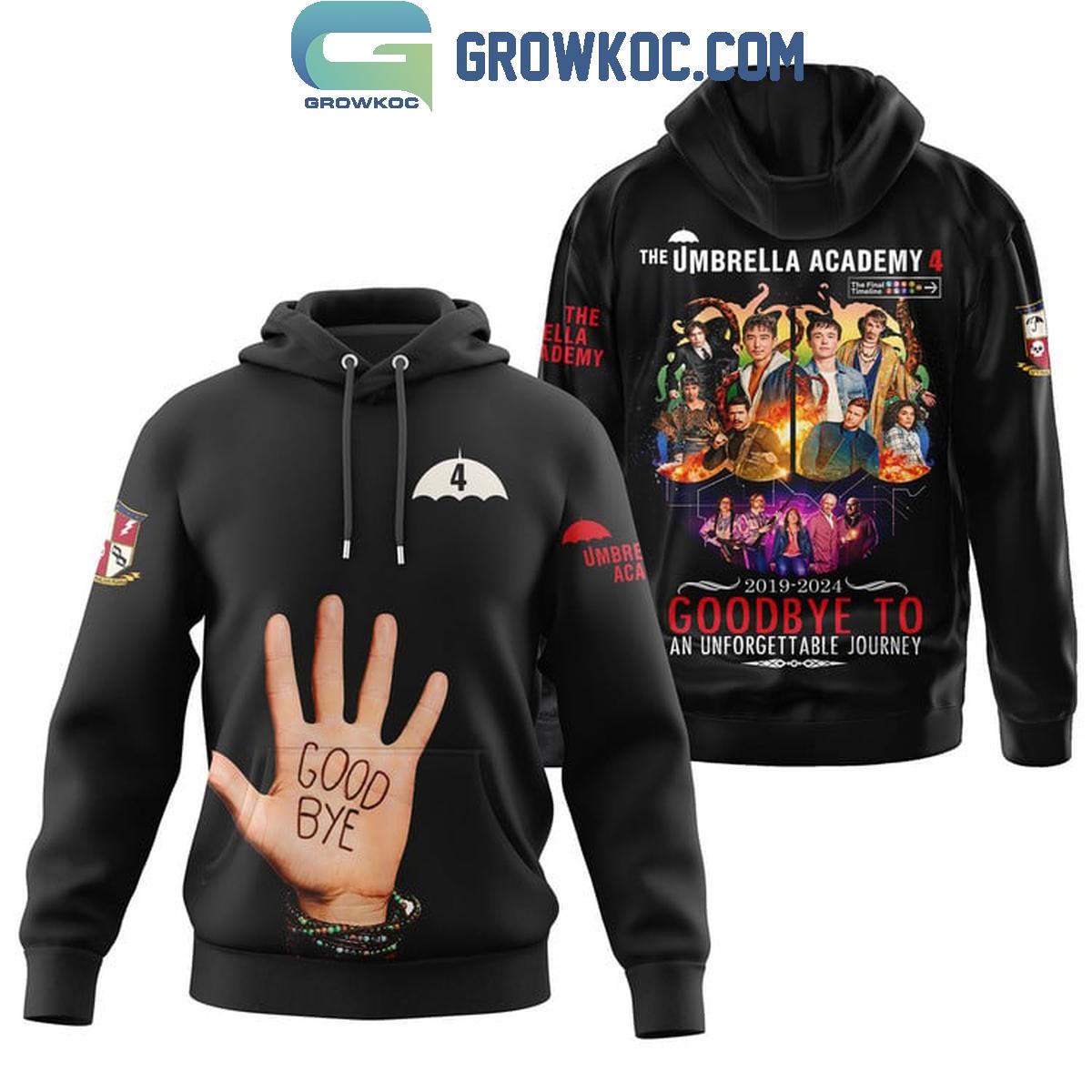 The Umbrella Academy 2024 Goodbye To Unforgettable Journey Hoodie T Shirt 1 bLex9