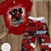 The Weeknd Signature Red Pajamas Set