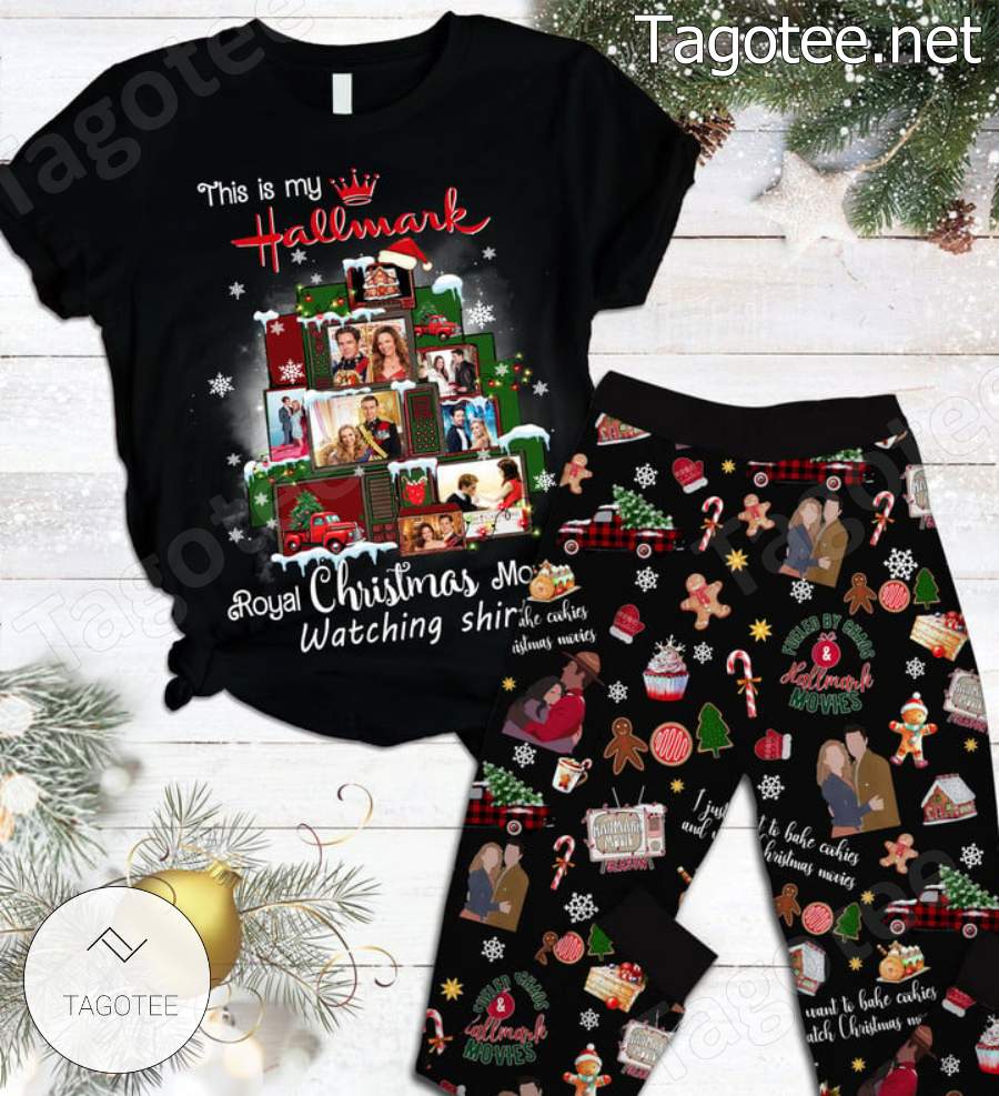 This Is My Hallmark Royal Christmas Movies Pajamas Set