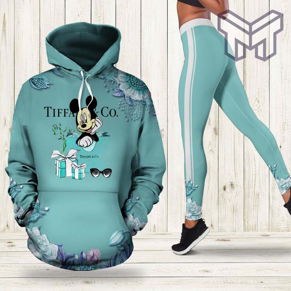 Tiffany co. mickey mouse hoodie leggings luxury brand clothing clothes outfit for women hot 2023