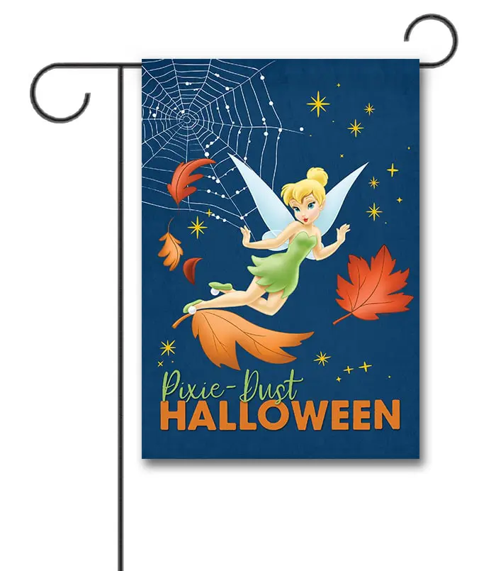 Tinker Bell Disney Halloween Garden Disney Flag