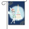 Tinker Bell Sassy Garden Disney Christmas Flag