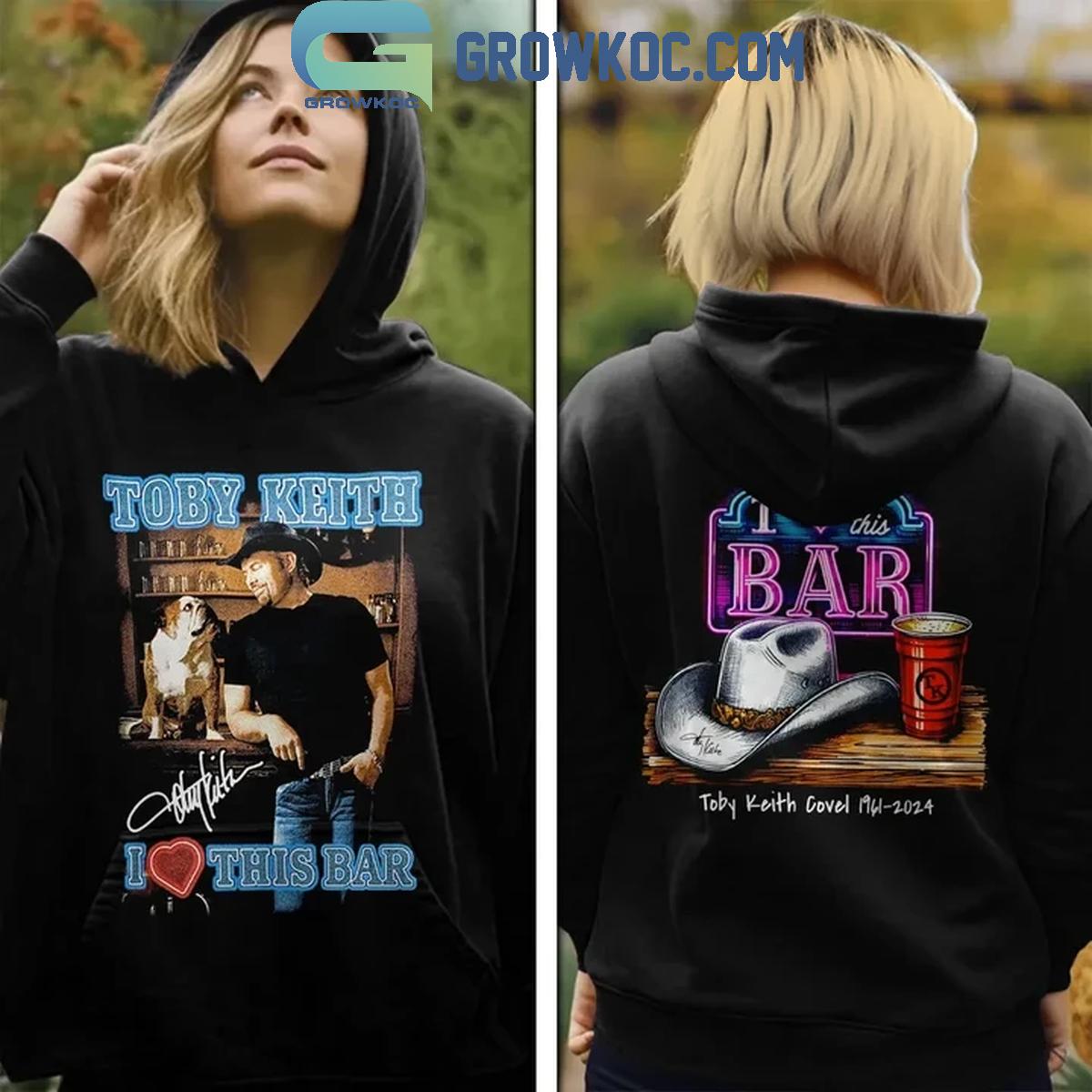 Toby Keith I Love This Bar Forever 1961 2024 Hoodie Shirts 1 sKO9H