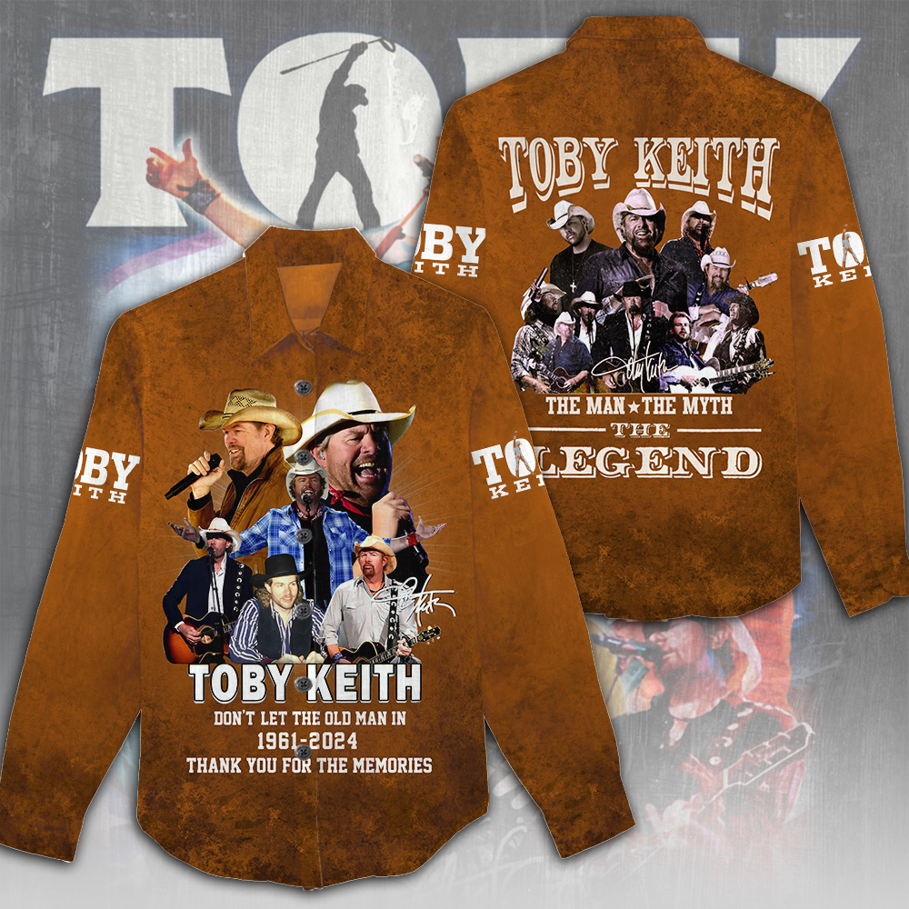 Toby Keith Linen Shirt HUANNM5010 Linh