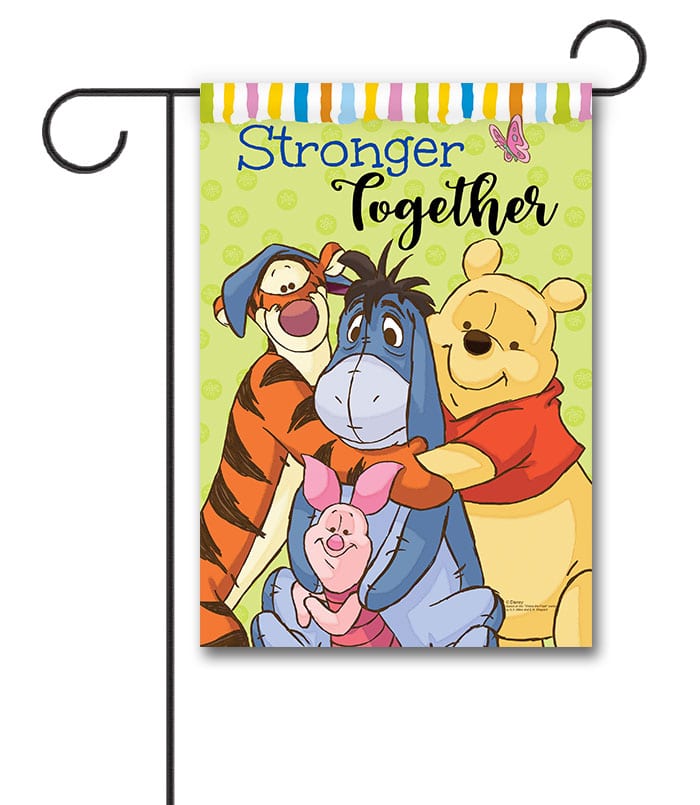 Together Winnie the Pooh Garden Disney Flag