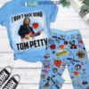 Tom Petty I Wont Back Down Fleece Pajamas Set2B1 gYpy2