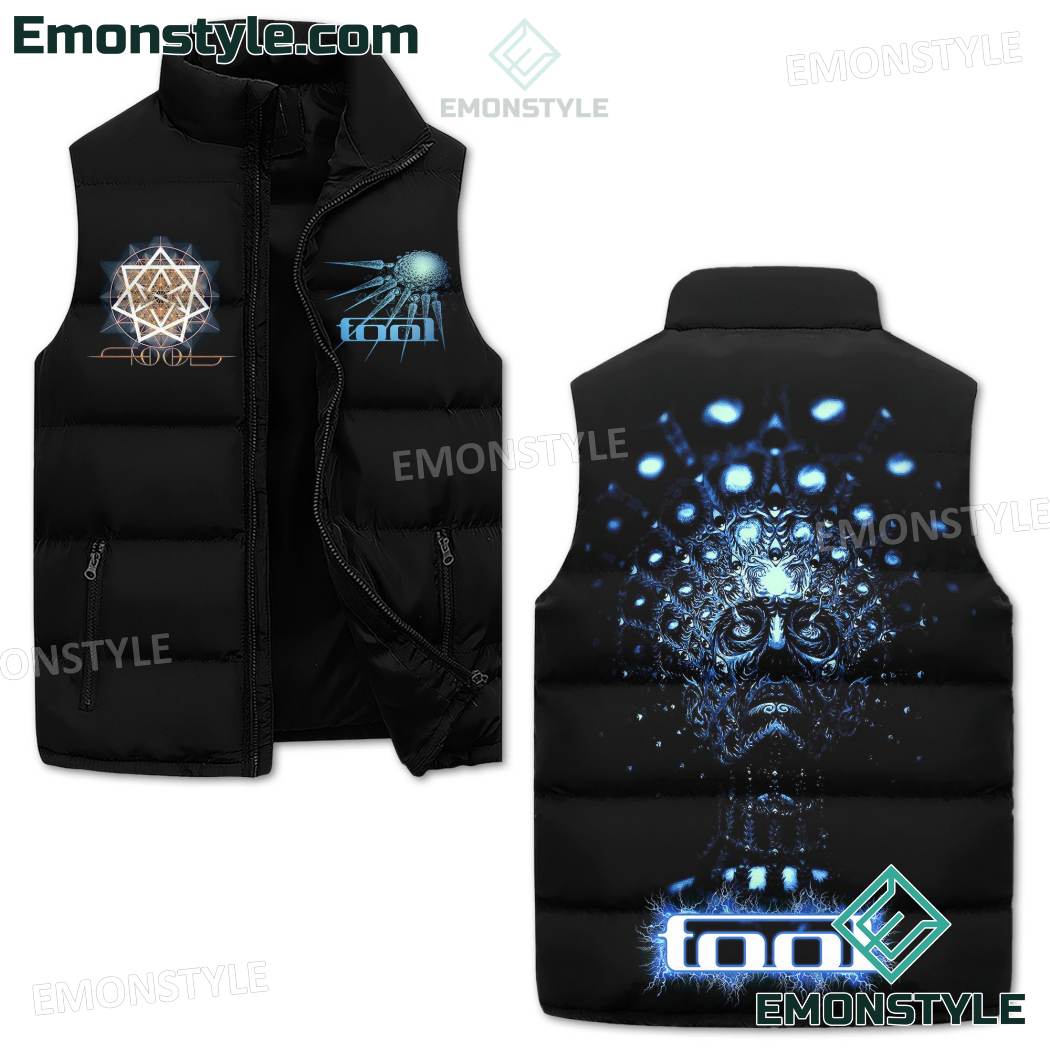 Tool 10000 Days Art Puffer Vest