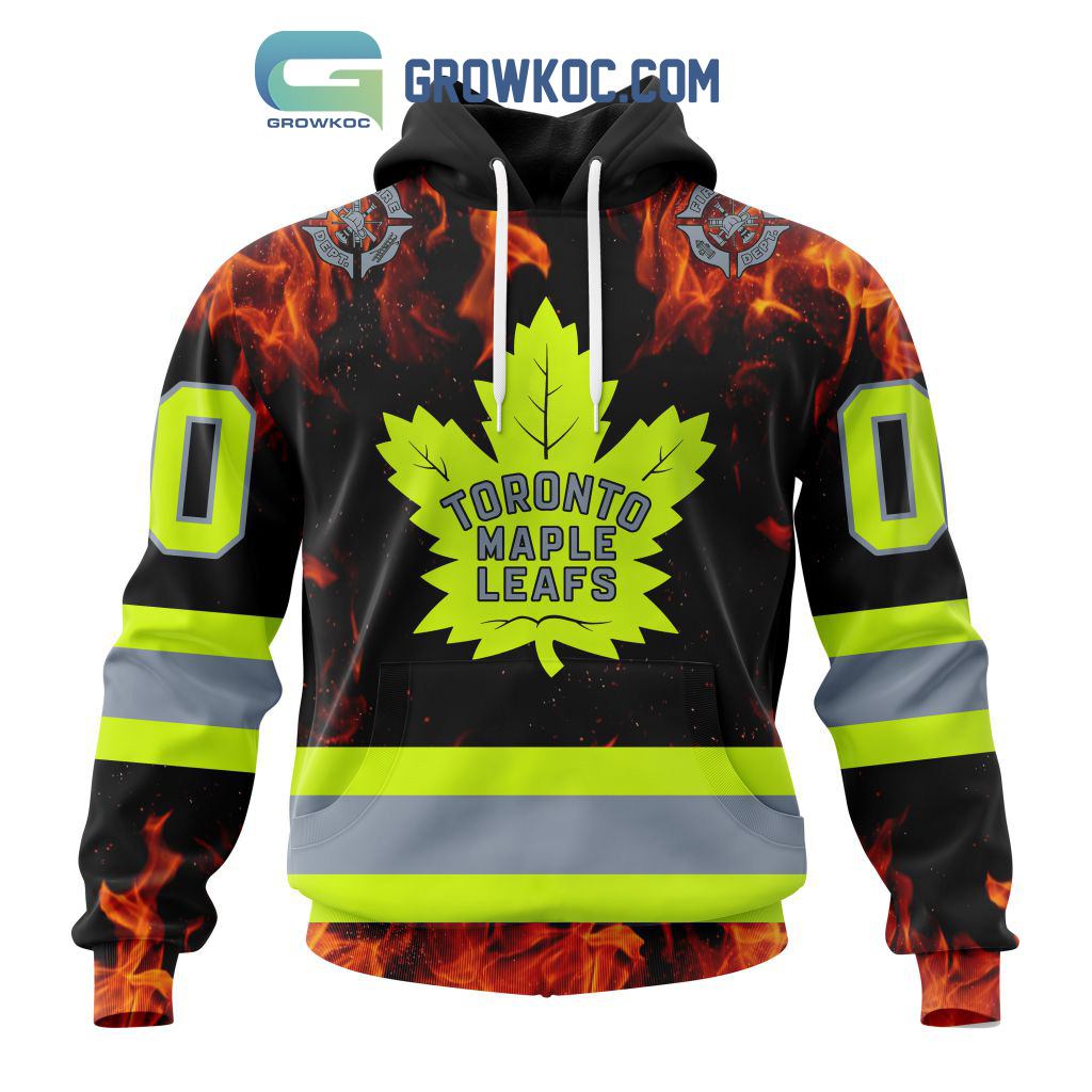 Toronto Maple Leafs Honoring Firefighters Hoodie Shirts2B1 08l1c