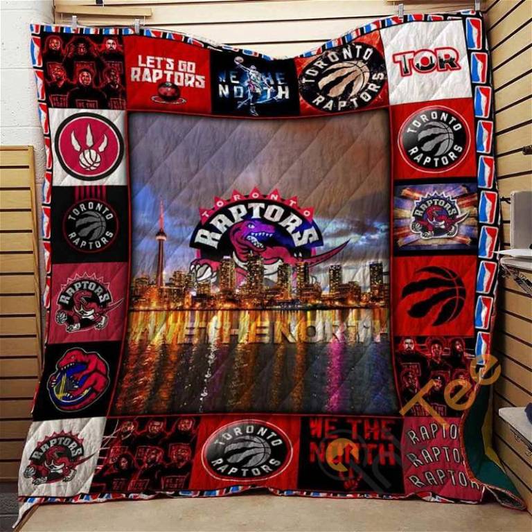 Toronto Raptors 2019 Nba Champions 2 Quilt Blanket Bedding Set 0