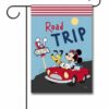 Travel Mickey Mouse Garden Flag