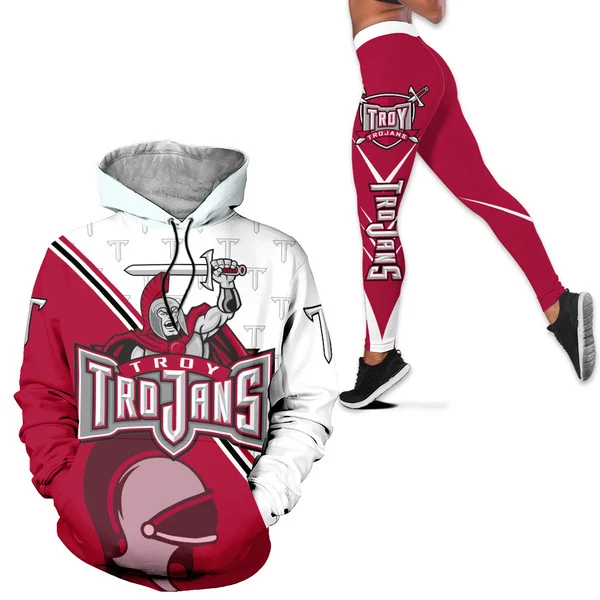 Troy Trojans football Hoodie Leggings Set2B1 ZYBRY