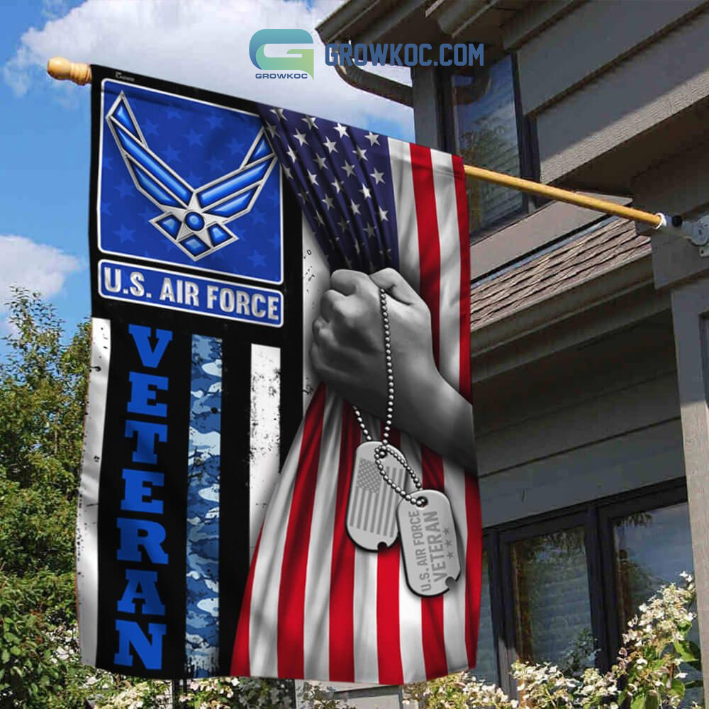 US Air Force Veteran House Garden Flag2B1 tEyPF