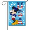 USA Patriotic Minnie Mouse Garden Disney Flag