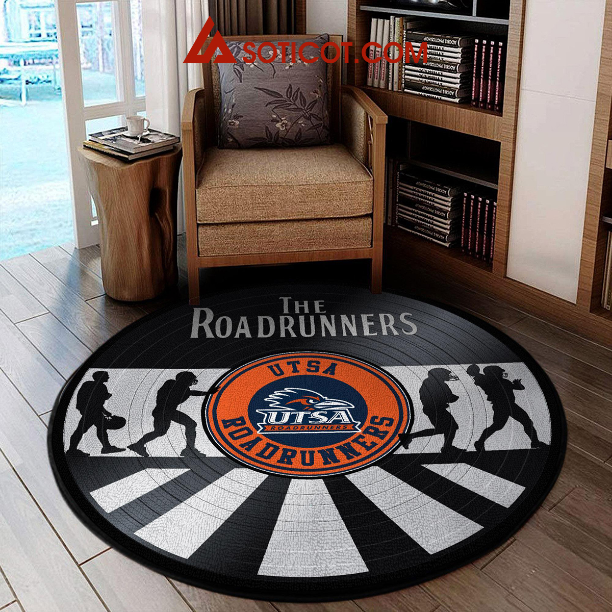 UTSA Roadrunners New Style Sports Round Rug Carpet Livingroom Mat2B1 J9bVF