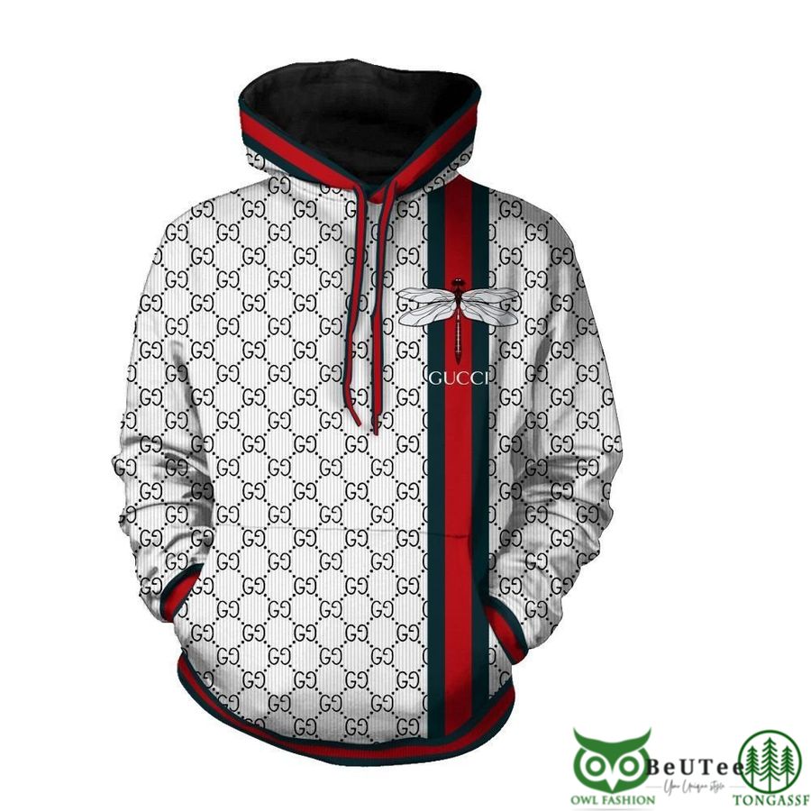 UdWczMuu 18 Highend Luxury Gucci Fly Monogram 3D Hoodie