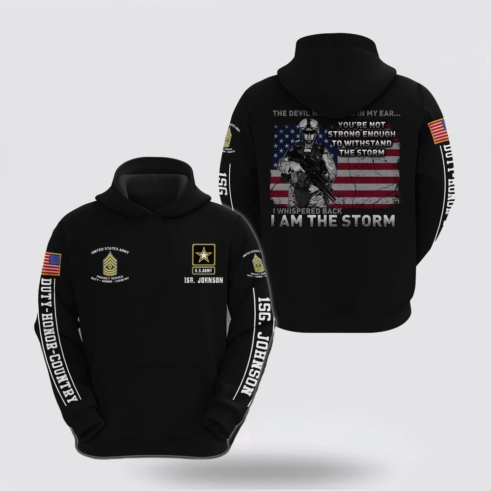 Us Army Hoodie Custom Name Rank Us Army Hoodie Custom Your Name Rank Us Army Gifts Army Veteran Hoodies 1 fytold
