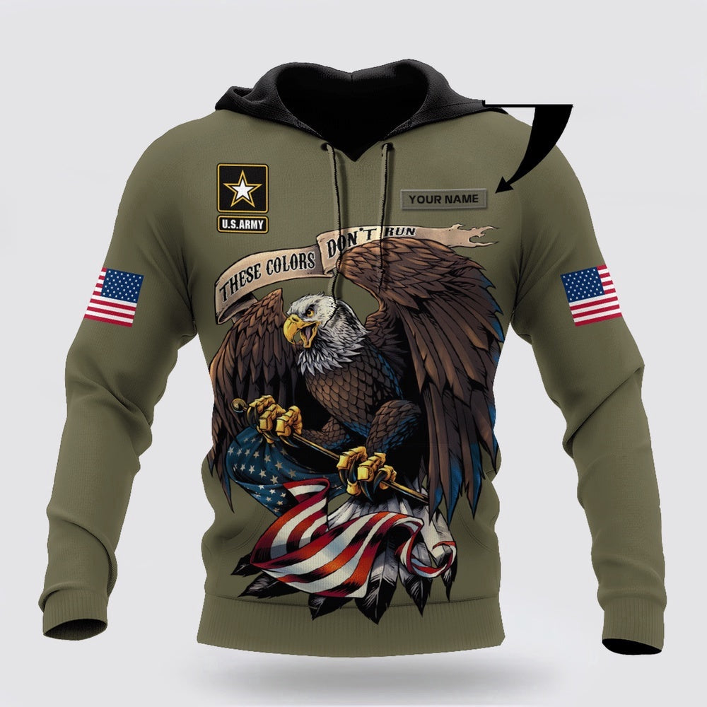 Us Army Hoodie Custom Name Us Army Veteran Basic Eagle 3D Printed Hoodies Army Veteran Hoodies 1 f76qxy