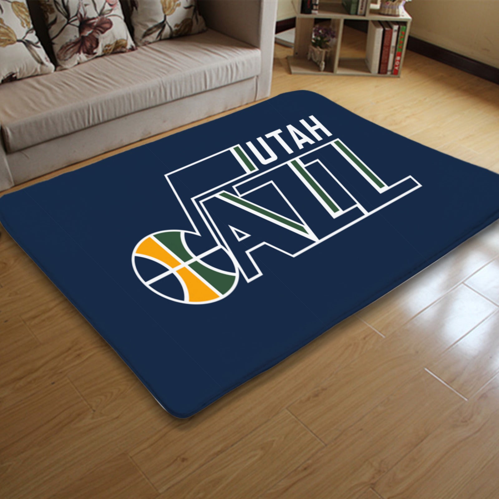 Utah Basketball Jazz Carpet Living Room Bedroom Mats Kitchen Bathroom Rug 3