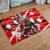 Van Halen Red Design Guitar Fan Doormat2B1 Q6u9H