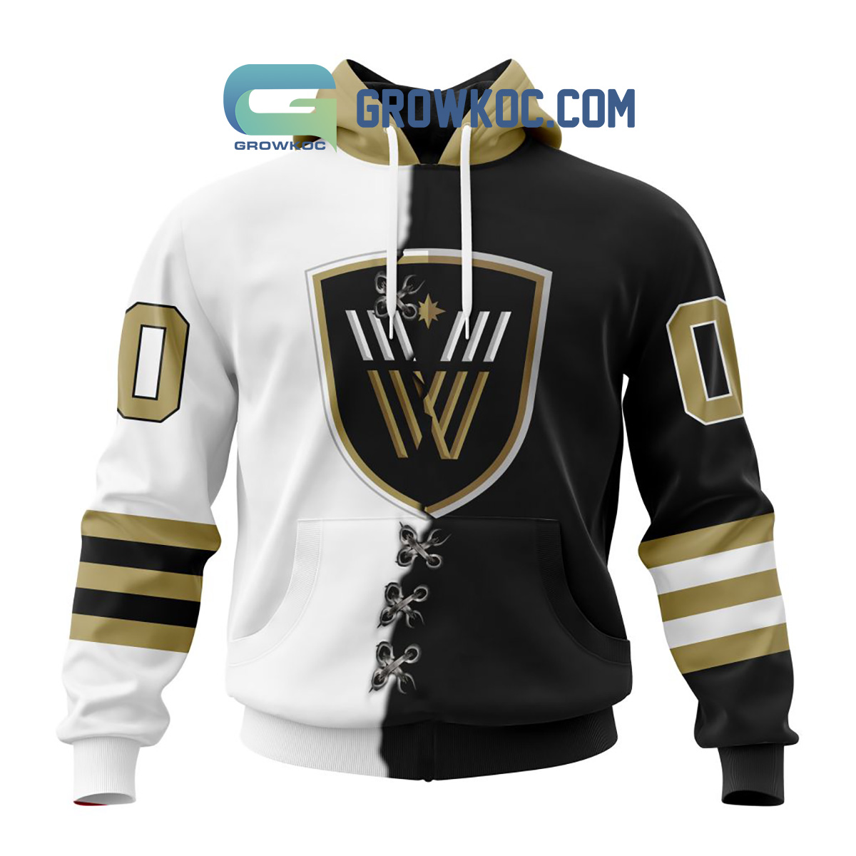 Vancouver Warriors Mix Home And Away Jersey Personalized Hoodie Shirts2B1 5FfDl