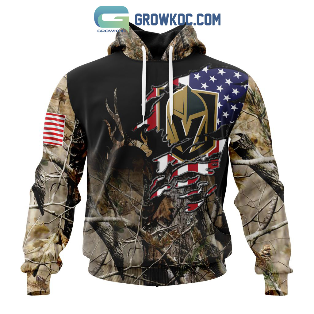 Vegas Golden Knights NHL Special Camo Realtree Hunting Personalized Hoodie T Shirt2B1 QzAzy