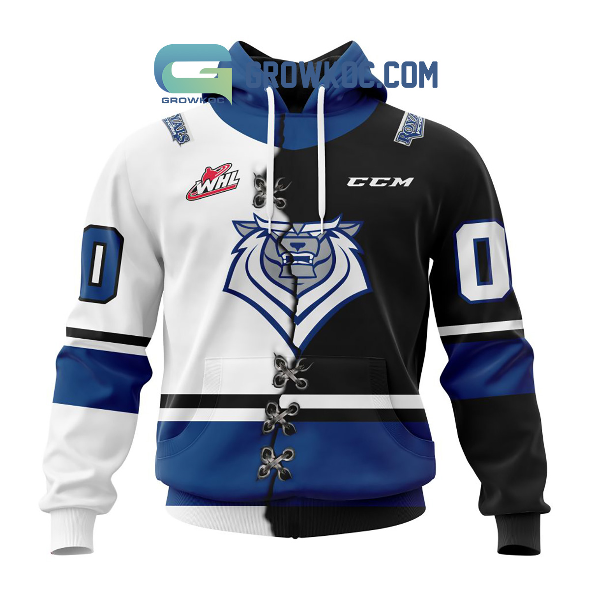 Victoria Royals Mix Home And Away Jersey Personalized Hoodie Shirts2B1 rerto