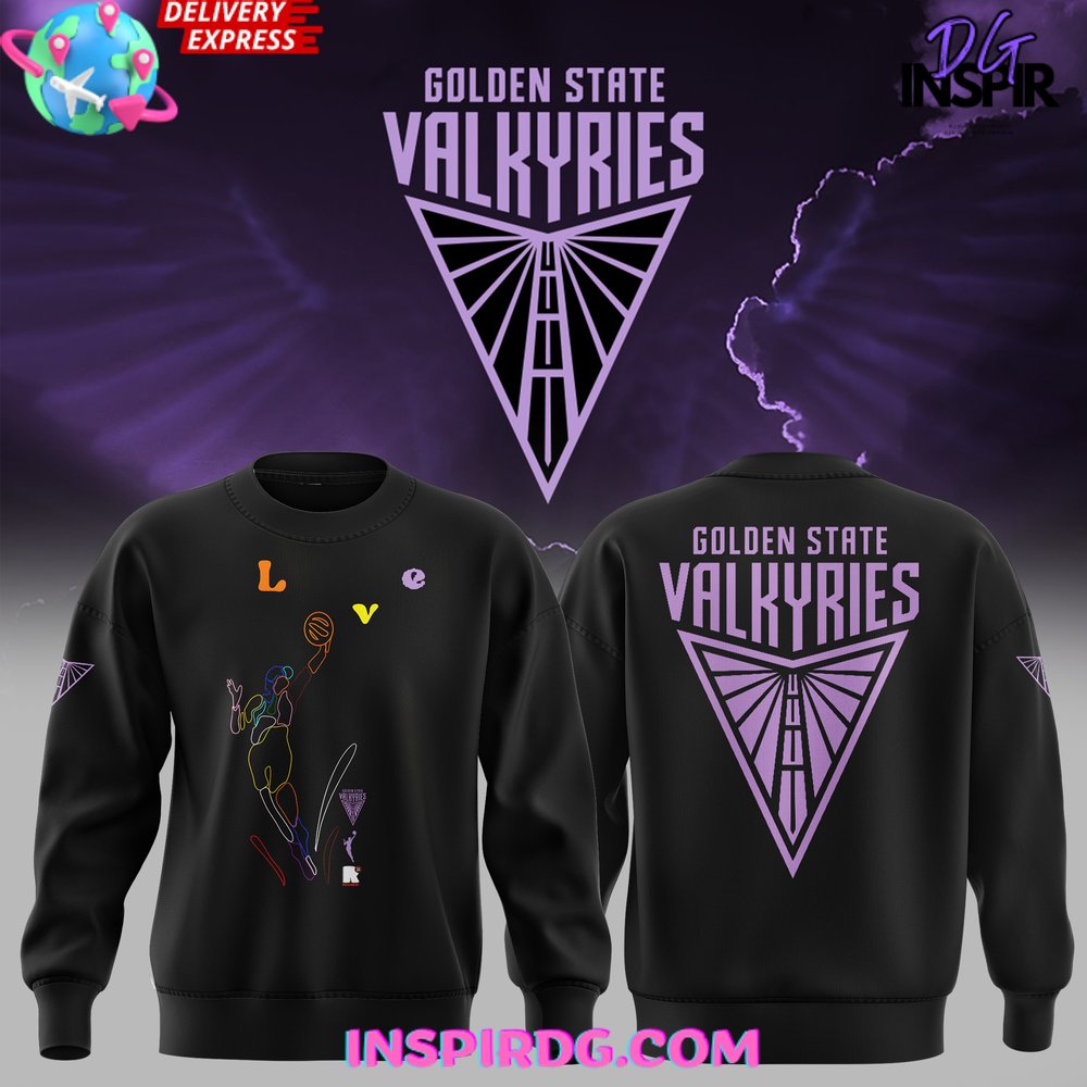 WNBA Golden State Valkyries We Out Here Sweatshirt 1