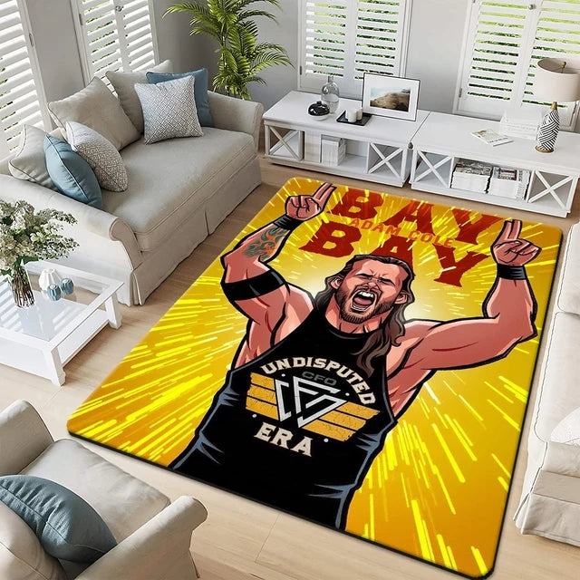 WWE Rug Wrestling star ART cartoon Carpet Kitchen Mat Doormat Bedroom Floor Decoration Living Room Bathroom.jpg 640x640.jpg.webp 5