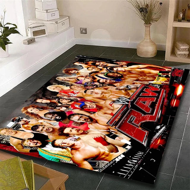 WWE World Wrestling Entertainment star High definition printing living room bathroom kitchen bedroom hotel carpe rug jpg 640x640 jpg webp