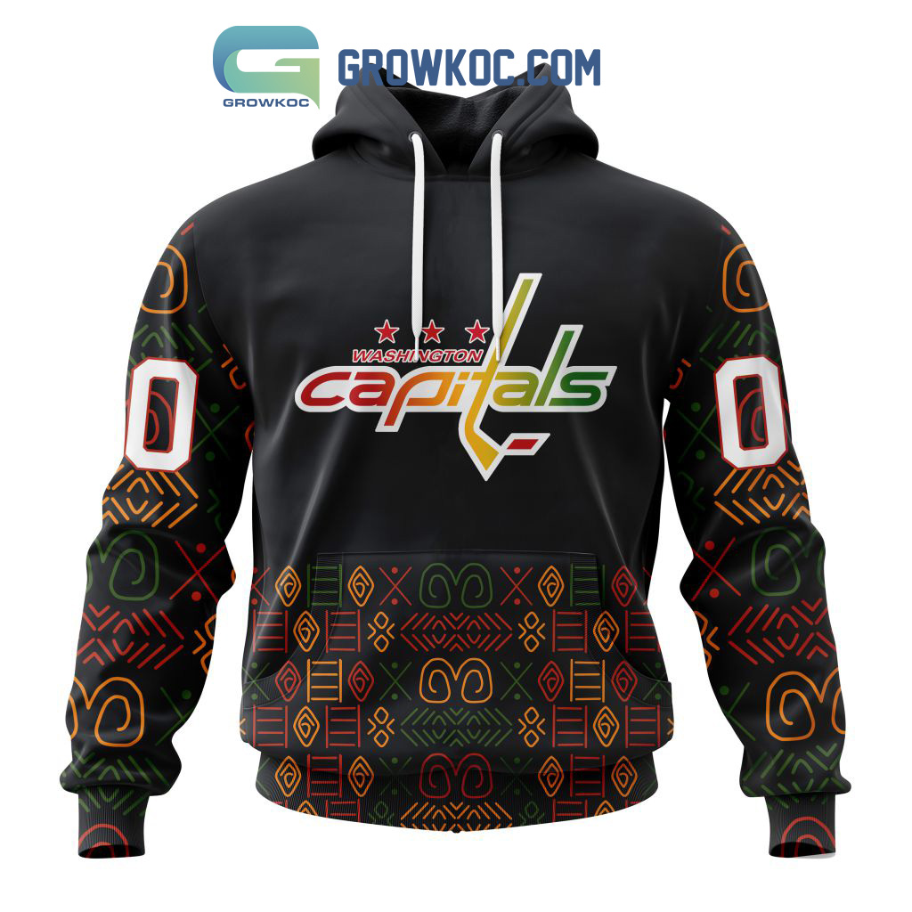 Washington Capitals Black History Month Personalized Hoodie Shirts2B1 gncVm