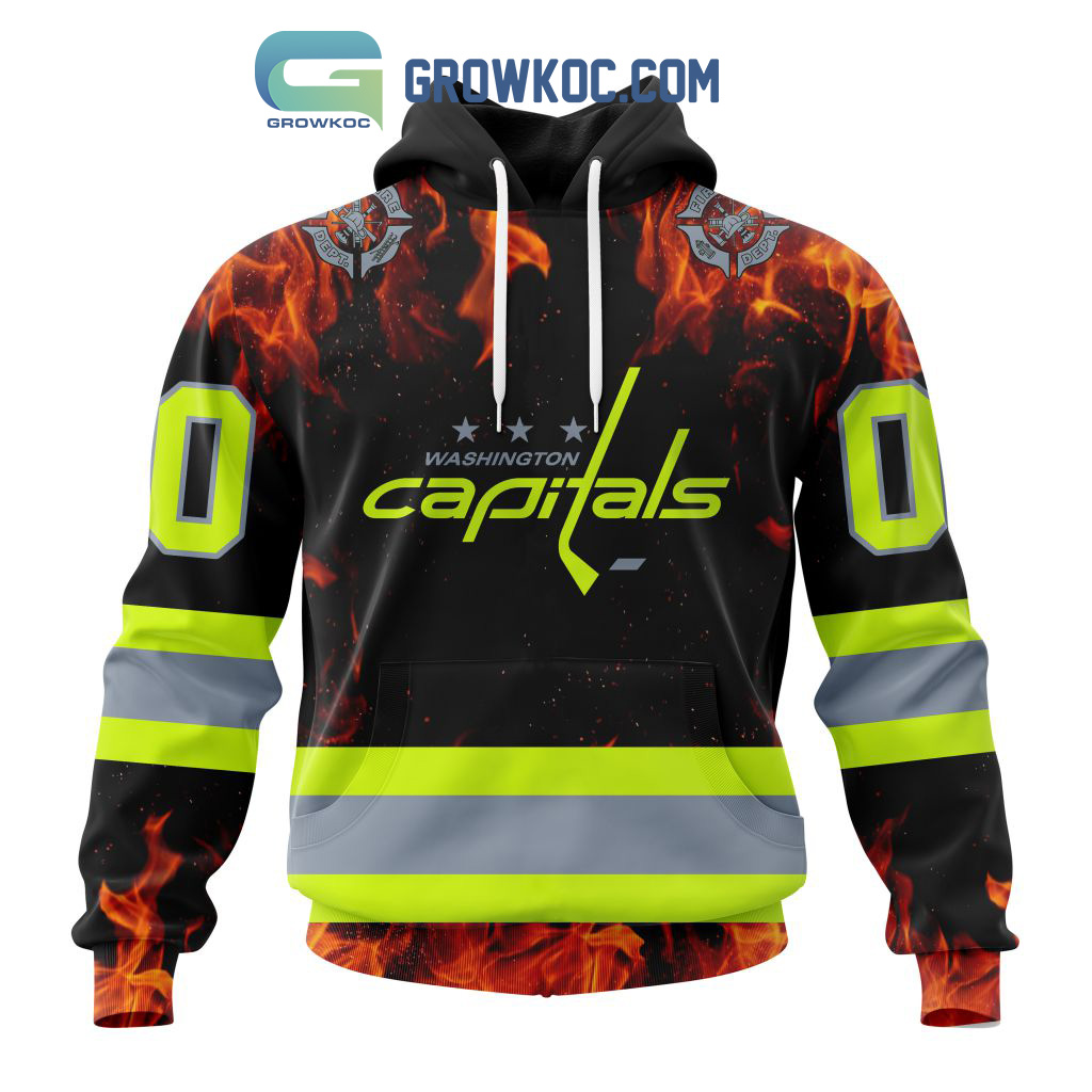 Washington Capitals Honoring Firefighters Hoodie Shirts2B1 k4Cpl