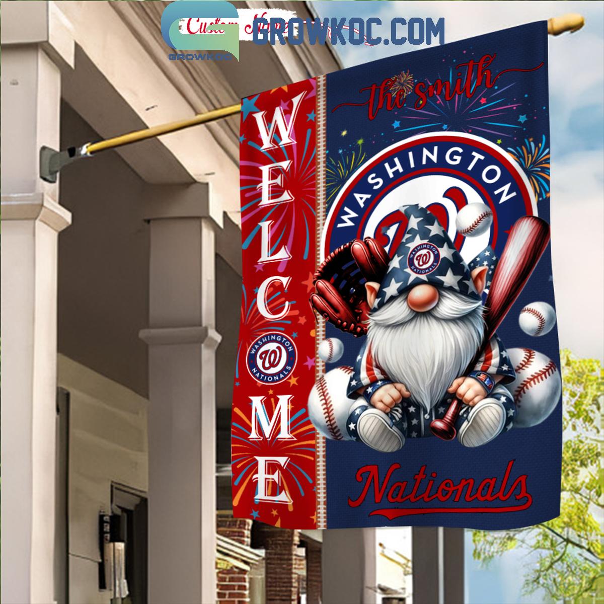 Washington Nationals Happy 4th Of July Patriot Personalized Garden Flag 1 NbiTw