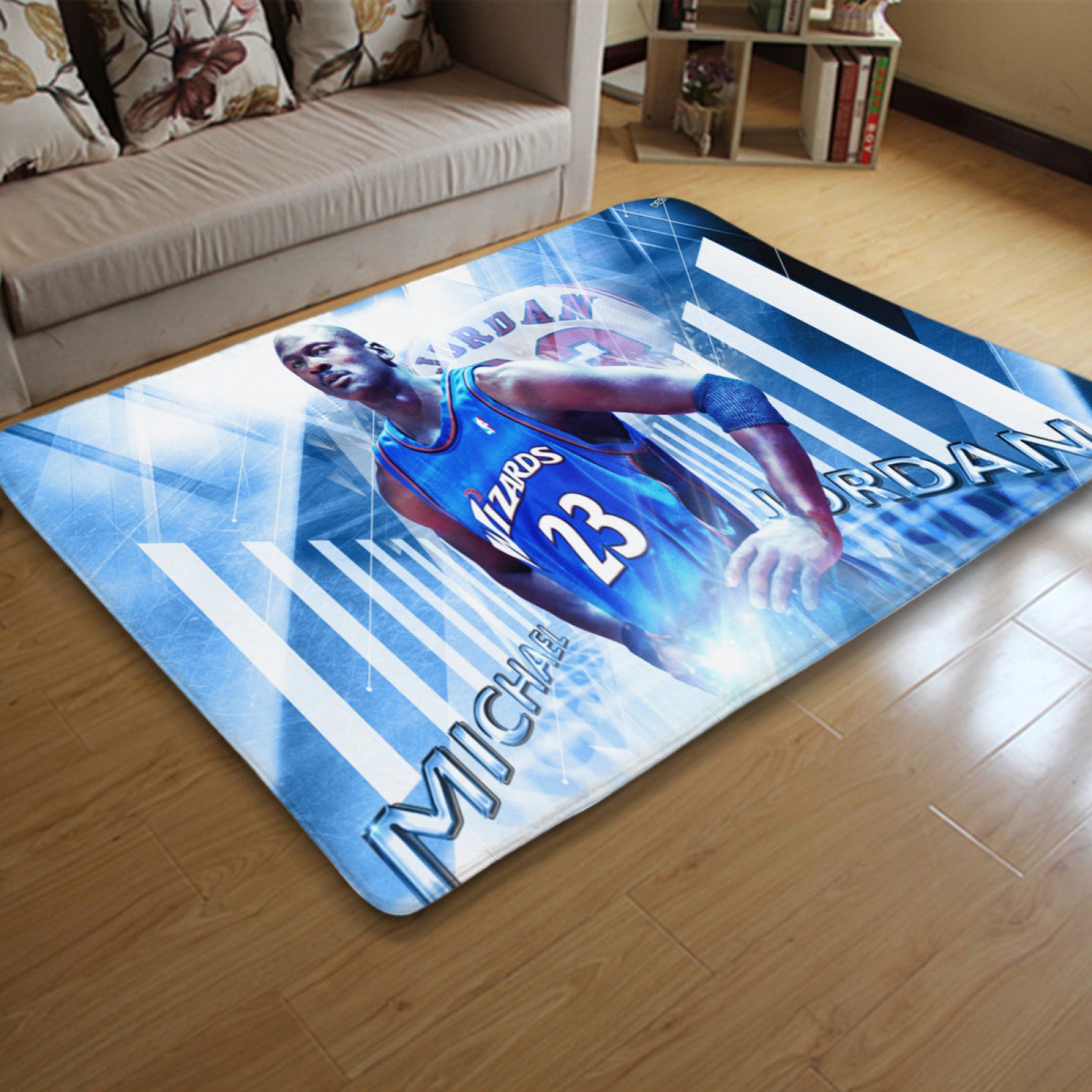 Washington Basketball WizardsCarpet Living Room Bedroom Mats Kitchen Bathroom Rug 1