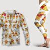 Winnie The Pooh All Over Print 3D Hoodie And Leggings