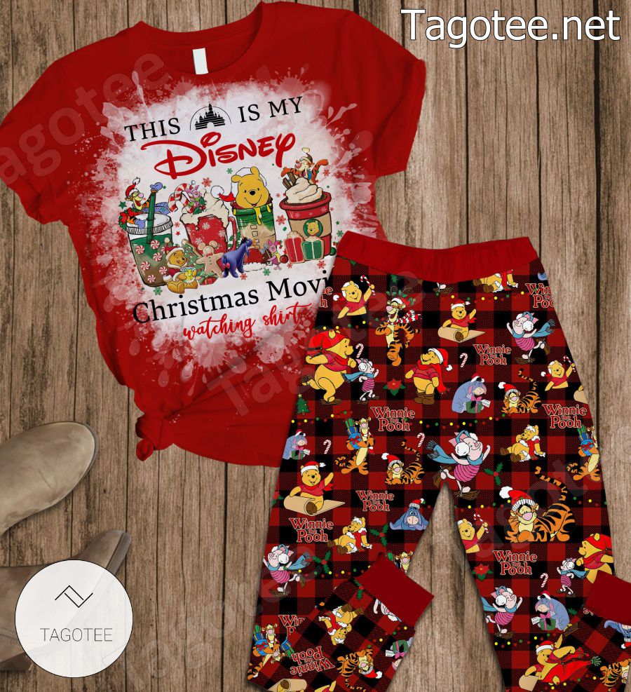 Winnie The Pooh This Is My Disney Christmas Movies Pajamas Set